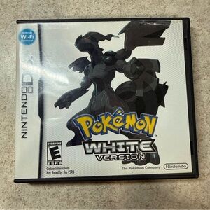 Pokemon White Version (Nintendo DS, 2011) Case & Game Only No Manual Tested